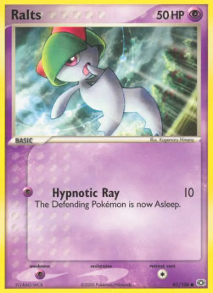 Ralts  Single: Pokemon EX Emerald Einzelkarte