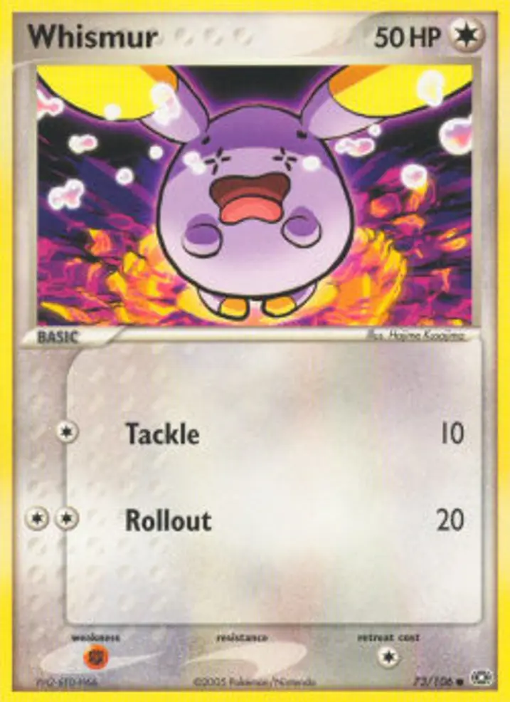 Whismur  Single: Pokemon EX Emerald Einzelkarte