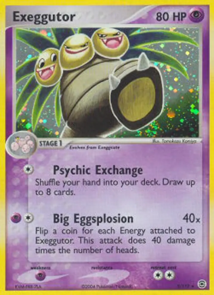 Exeggutor  Single: Pokemon EX FireRed & LeafGreen Einzelkarte