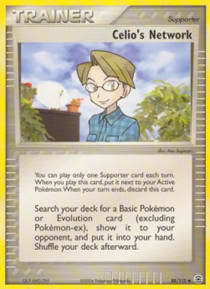 Celio's Network Single: Pokemon EX FireRed & LeafGreen Einzelkarte