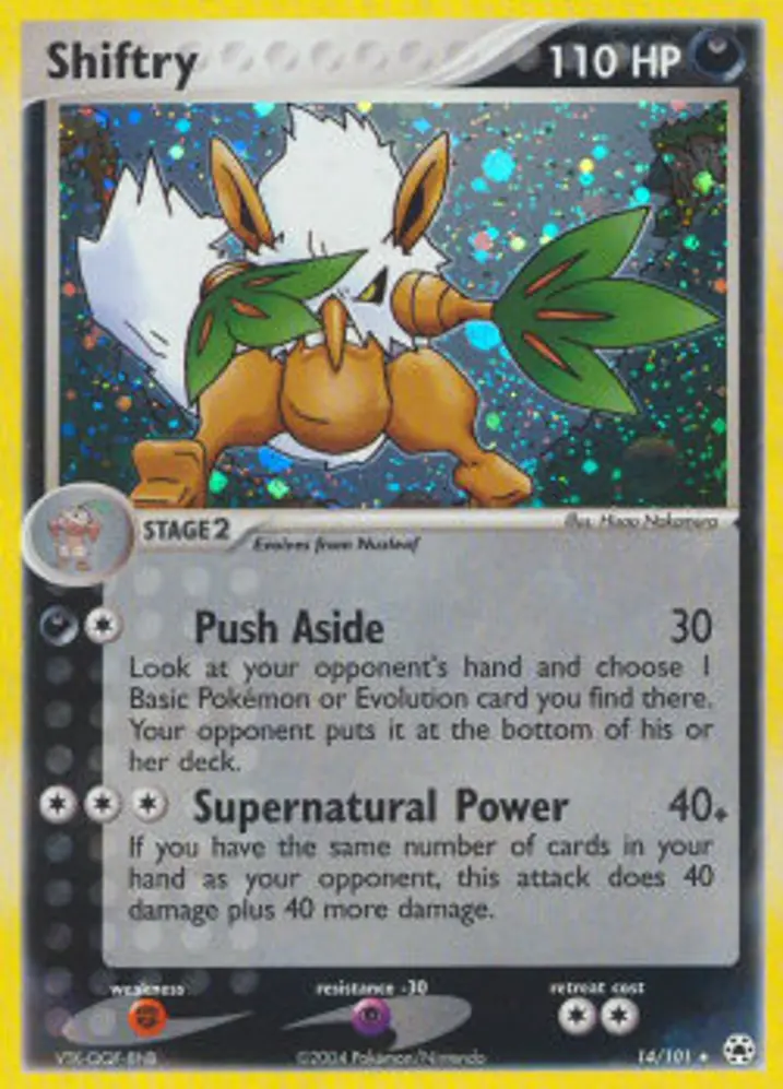 Shiftry  Single: Pokemon EX Hidden Legends Einzelkarte