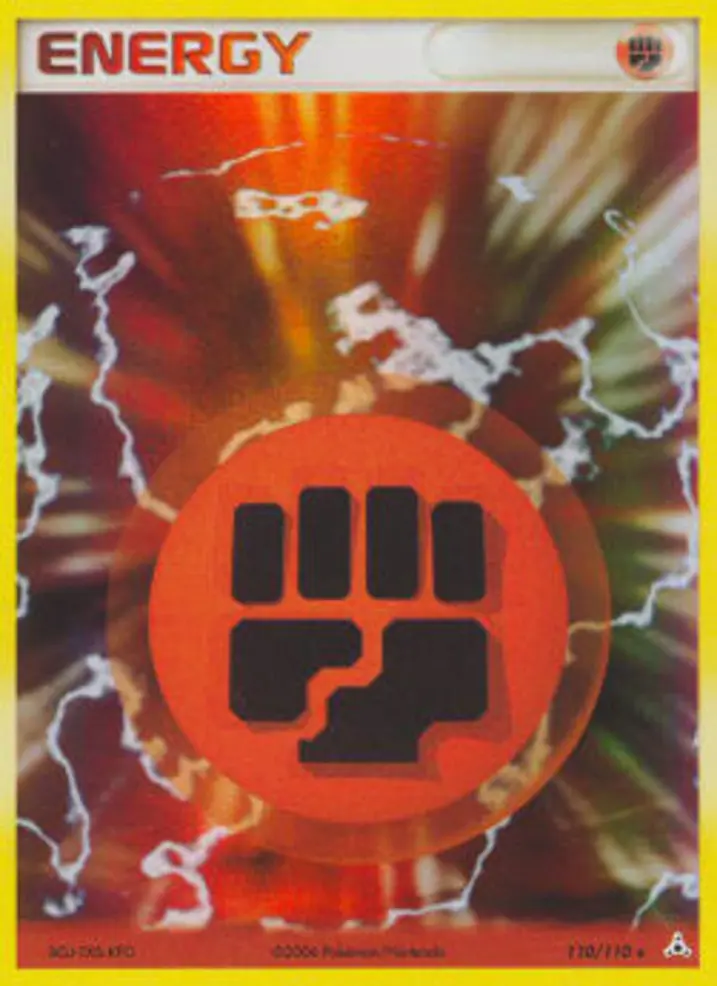 Fighting Energy Single: Pokemon EX Holon Phantoms Einzelkarte