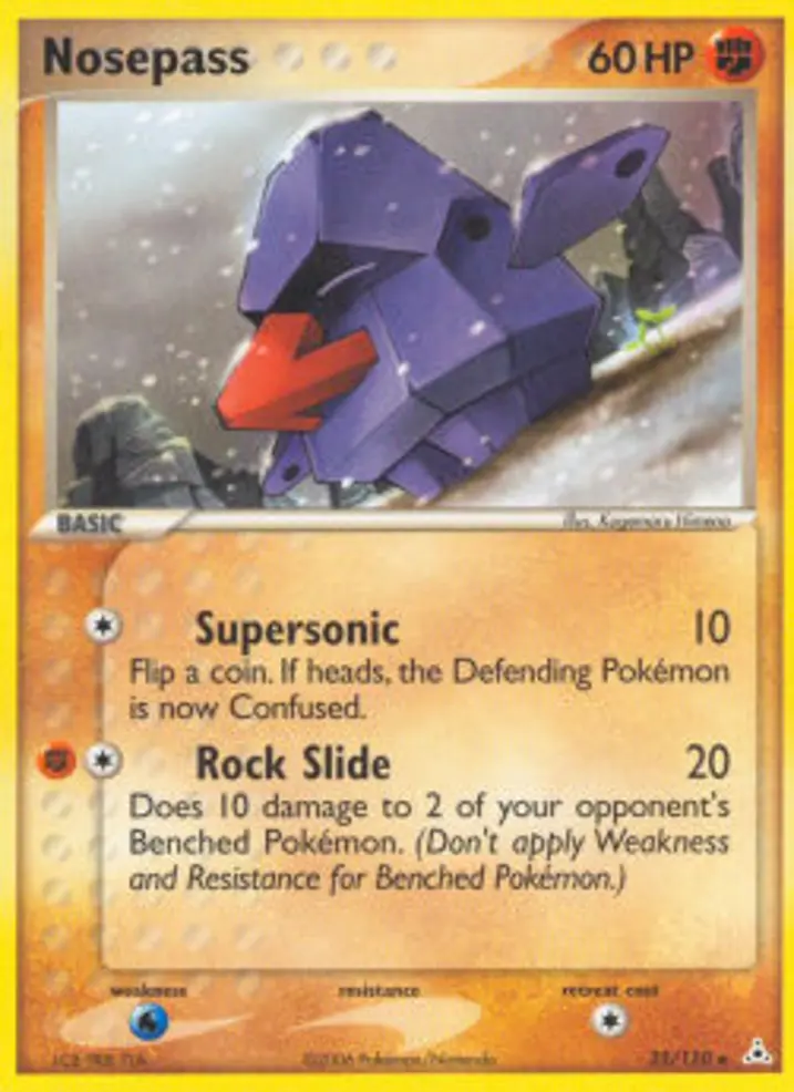 Nosepass  Single: Pokemon EX Holon Phantoms Einzelkarte