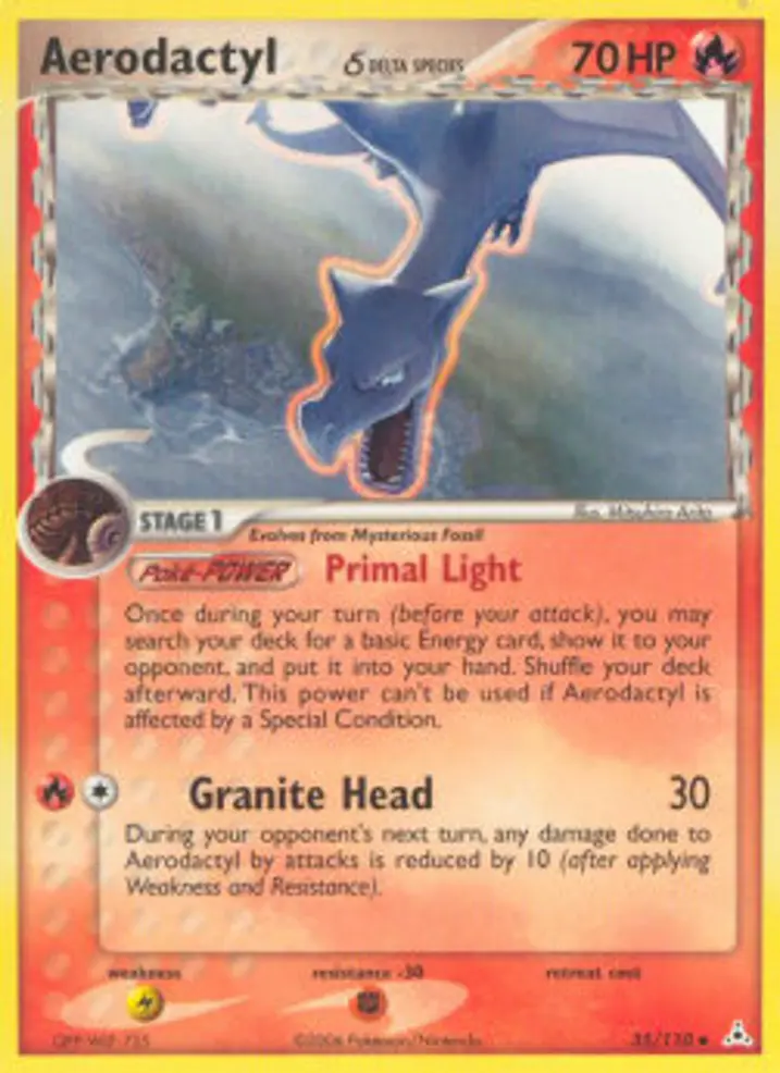 Aerodactyl δ Delta Species 