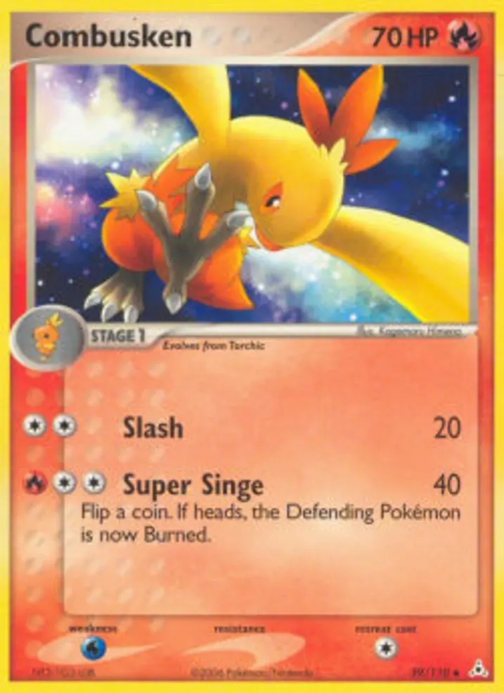 Combusken  Single: Pokemon EX Holon Phantoms Einzelkarte