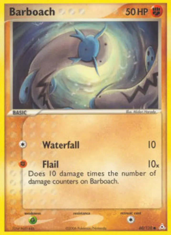 Barboach  Single: Pokemon EX Holon Phantoms Einzelkarte