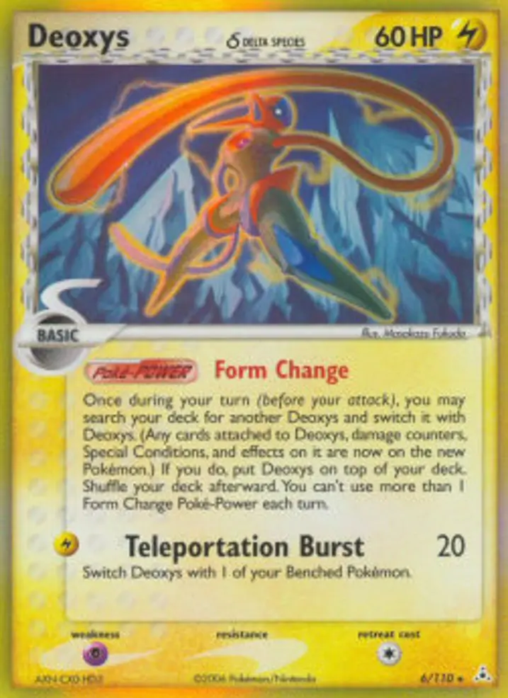 Deoxys δ Delta Species 