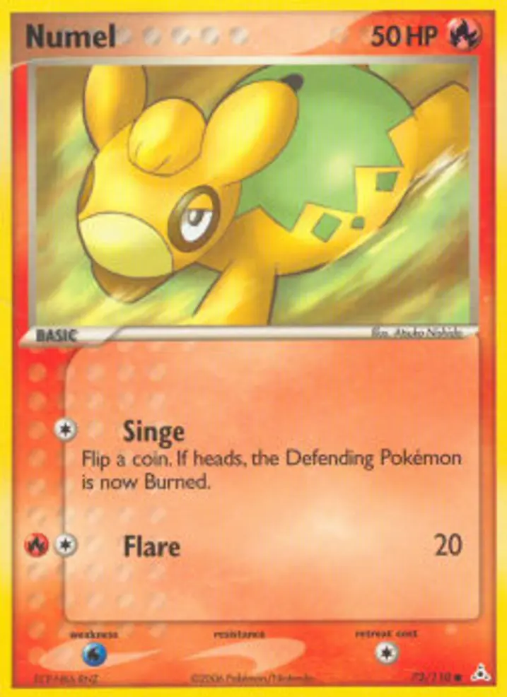 Numel  Single: Pokemon EX Holon Phantoms Einzelkarte