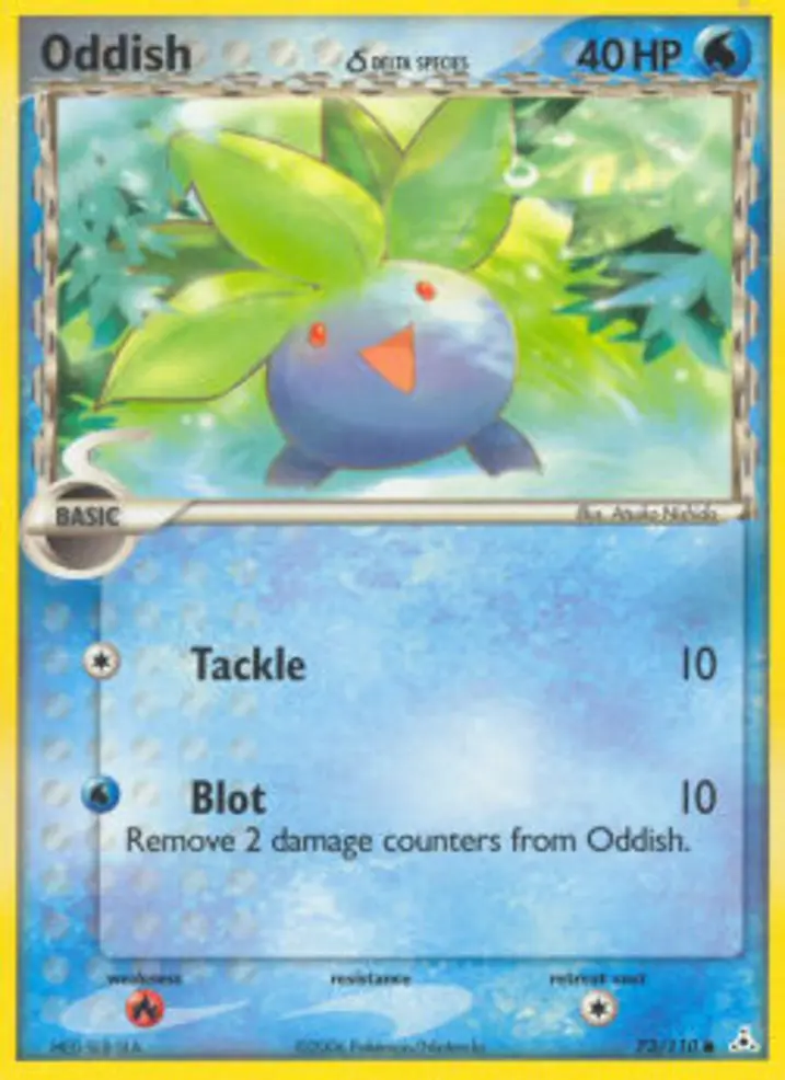 Oddish δ Delta Species 