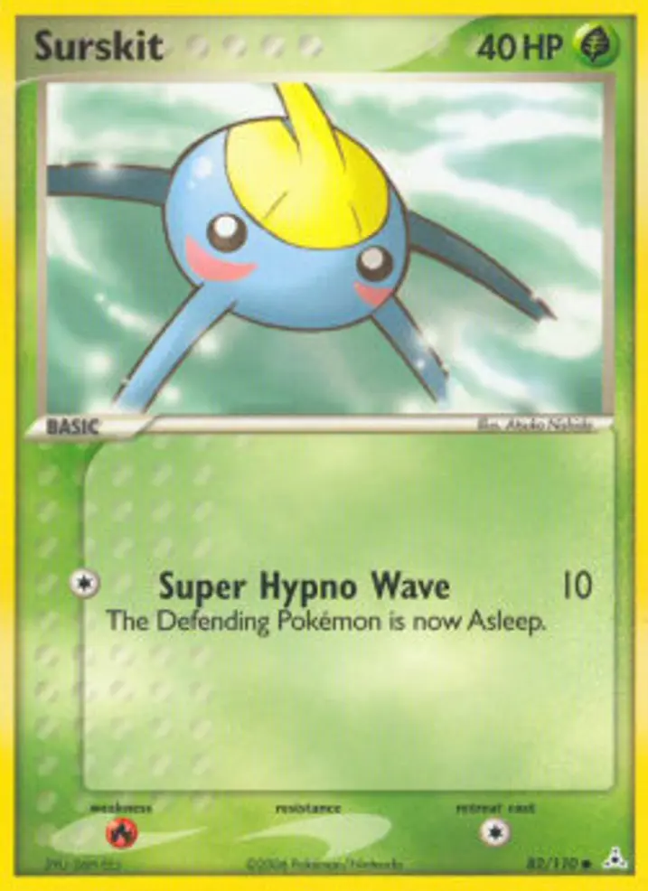 Surskit  Single: Pokemon EX Holon Phantoms Einzelkarte