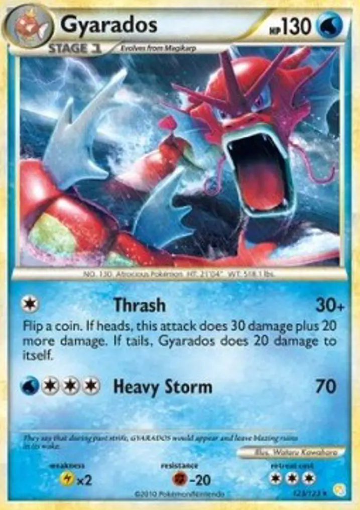 Gyarados  Single: Pokemon HeartGold & SoulSilver Einzelkarte