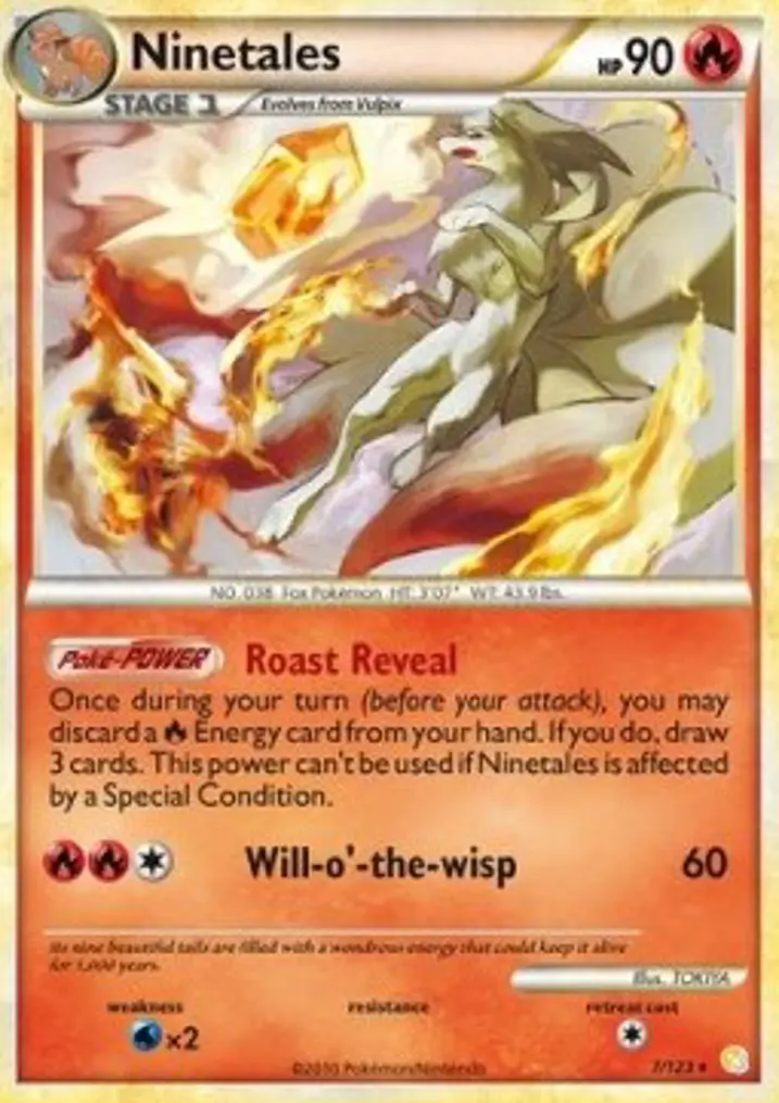 Ninetales  Single: Pokemon HeartGold & SoulSilver Einzelkarte