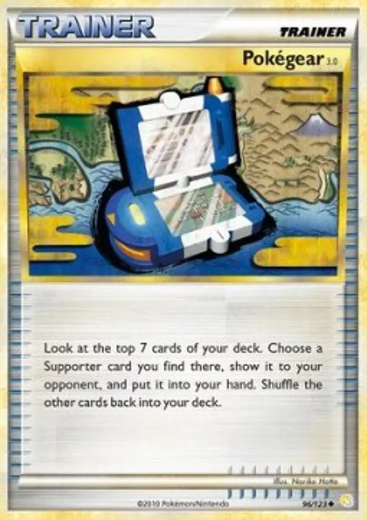 Pokégear 3.0 Single: Pokemon HeartGold & SoulSilver Einzelkarte