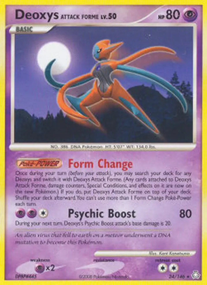 Deoxys Attack Forme Lv.50 