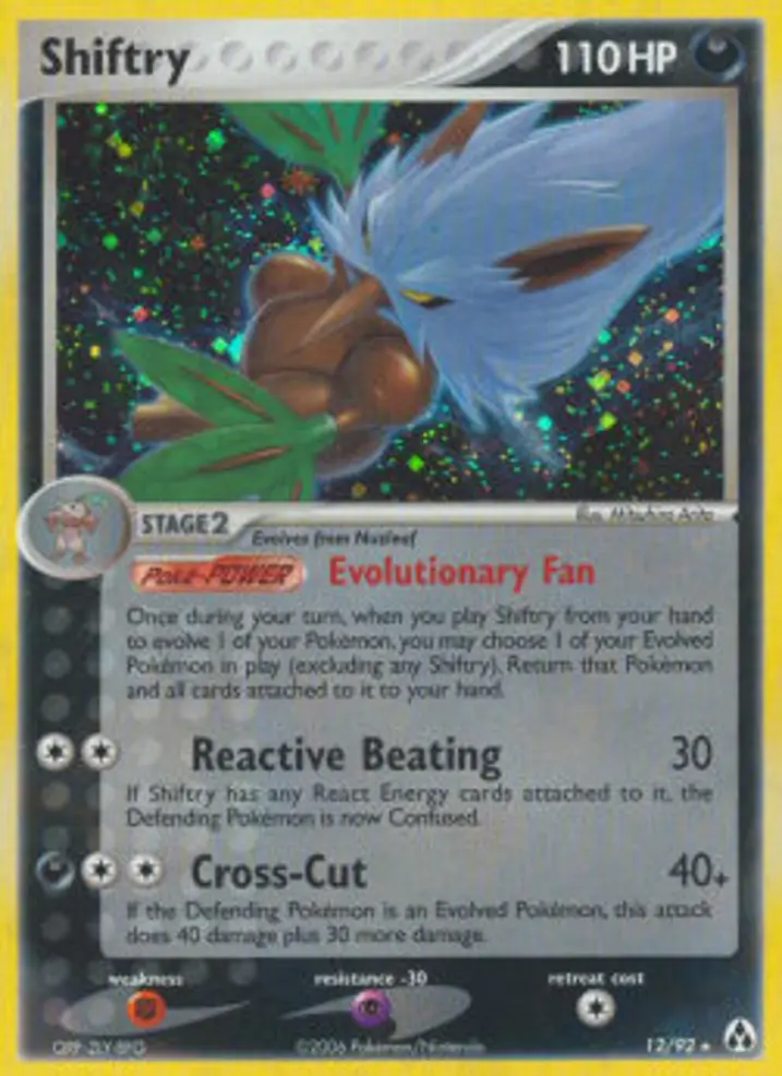 Shiftry  Single: Pokemon EX Legend Maker Einzelkarte