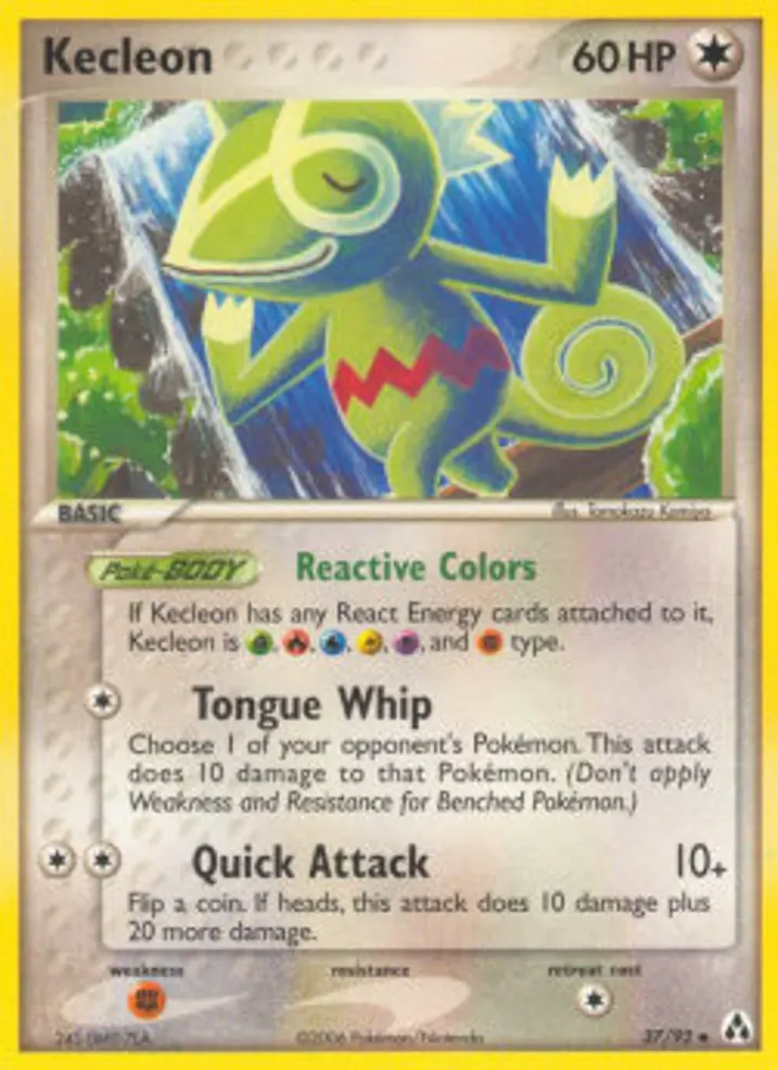 Kecleon  Single: Pokemon EX Legend Maker Einzelkarte