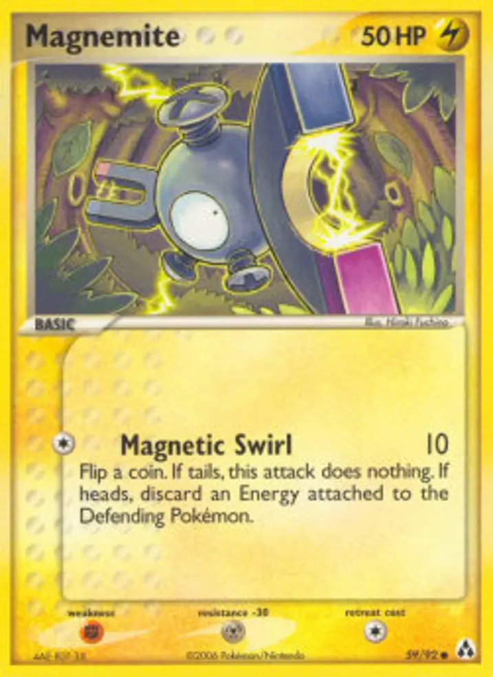 Magnemite  Single: Pokemon EX Legend Maker Einzelkarte