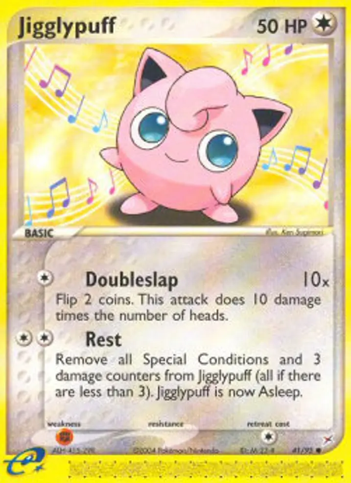 Jigglypuff  Single: Pokemon EX Team Magma vs Team Aqua Einzelkarte