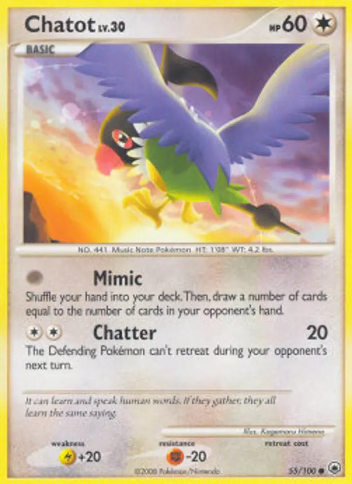 Chatot Lv.30 