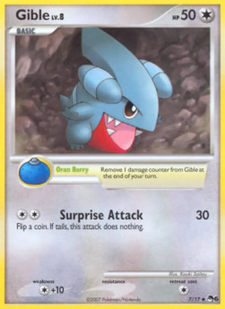 Gible Lv.8 