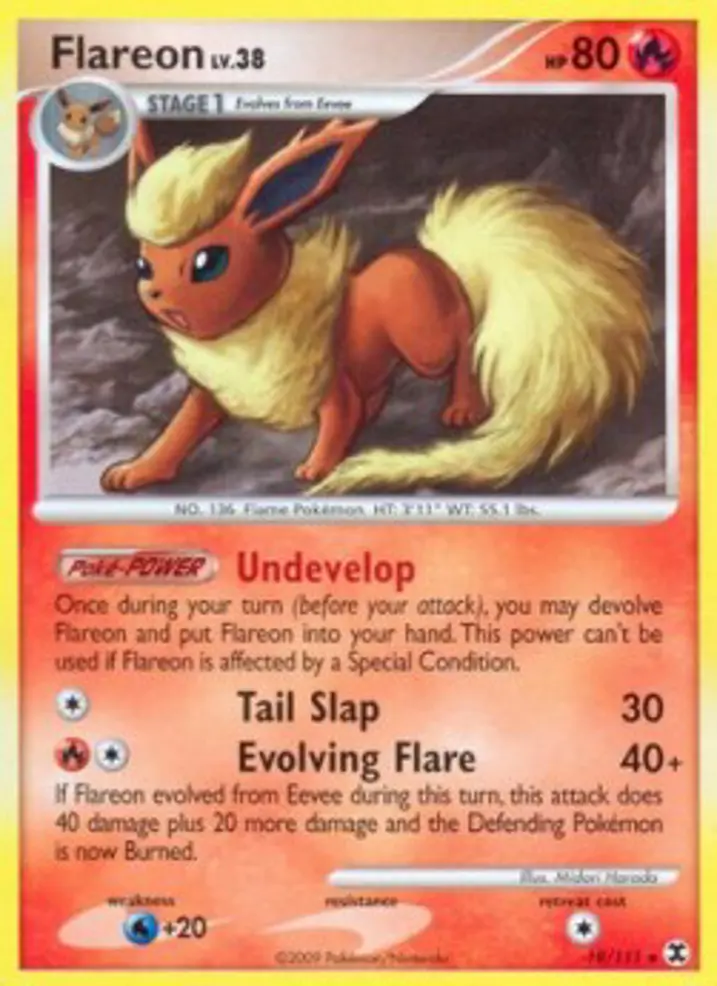 Flareon Lv.38 