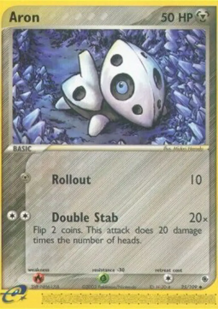 Aron  Single: Pokemon EX Ruby & Sapphire Einzelkarte