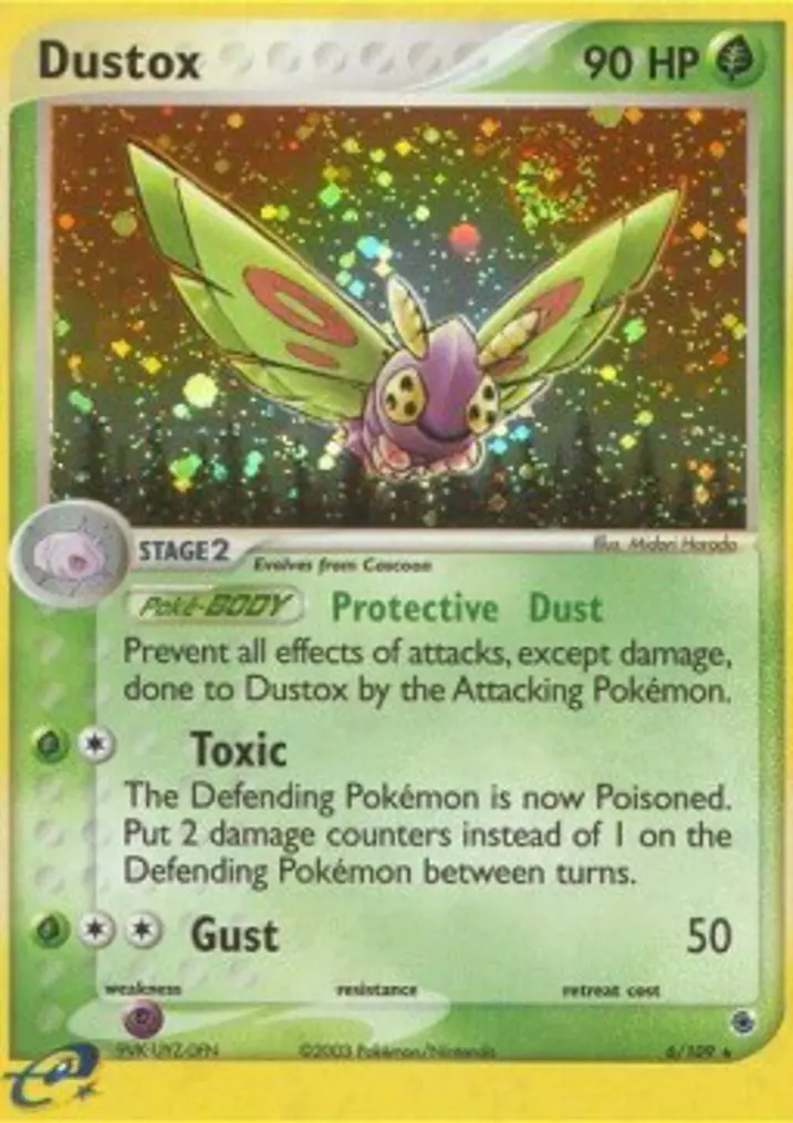 Dustox  Single: Pokemon EX Ruby & Sapphire Einzelkarte