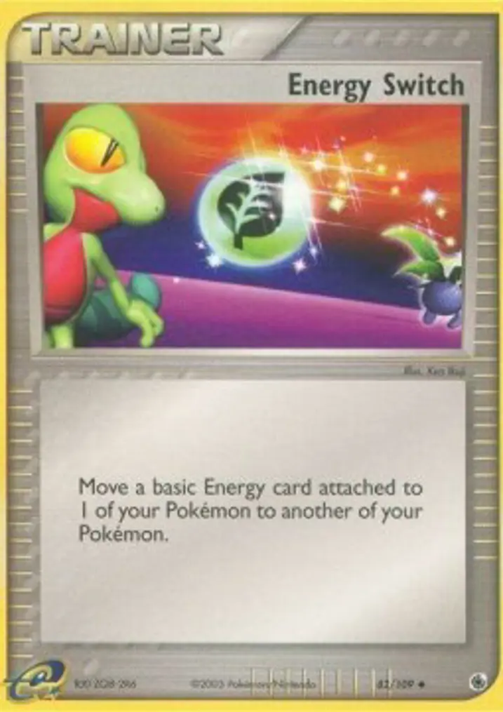 Energy Switch Single: Pokemon EX Ruby & Sapphire Einzelkarte