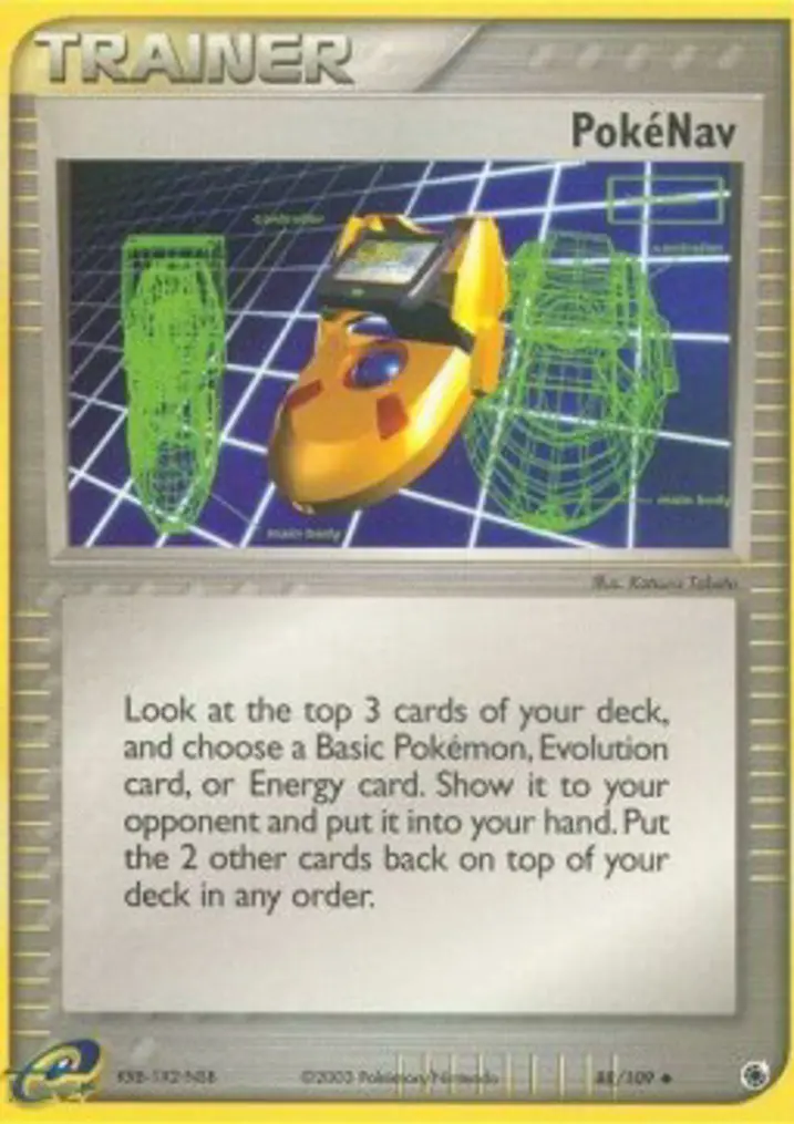 PokéNav Single: Pokemon EX Ruby & Sapphire Einzelkarte