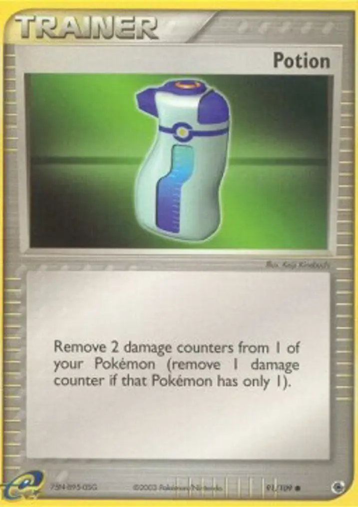 Potion Single: Pokemon EX Ruby & Sapphire Einzelkarte