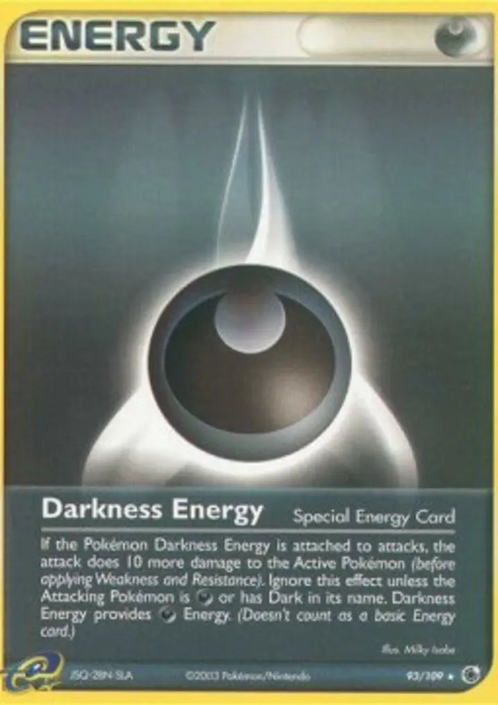 Darkness Energy  Single: Pokemon EX Ruby & Sapphire Einzelkarte
