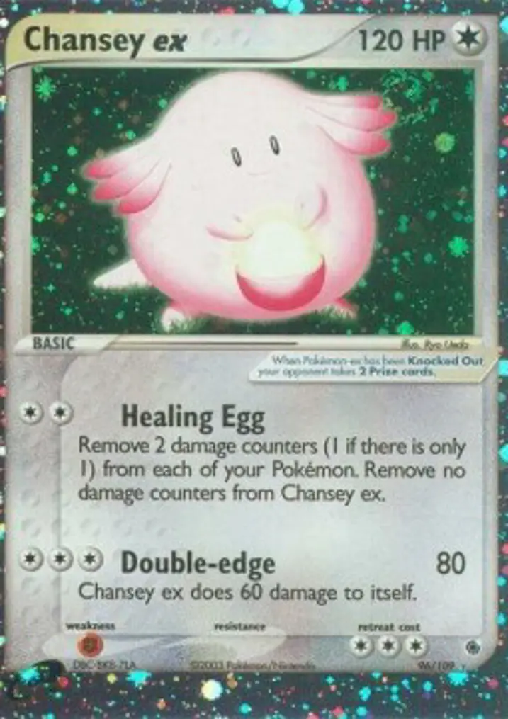 Chansey ex  Single: Pokemon EX Ruby & Sapphire Einzelkarte