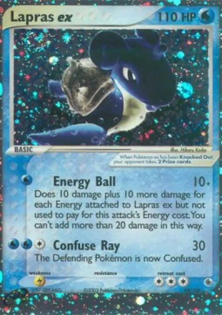 Lapras ex  Single: Pokemon EX Ruby & Sapphire Einzelkarte