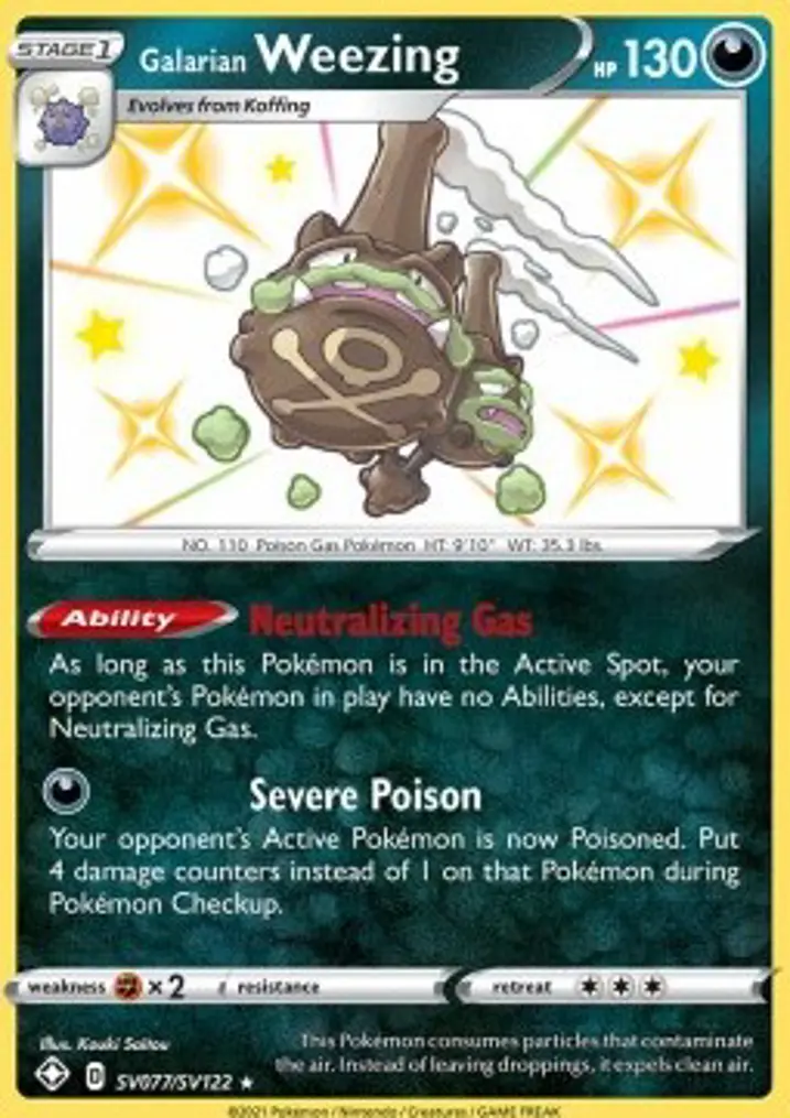 Galarian Weezing 