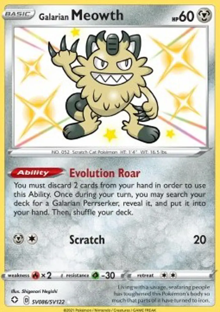 Galarian Meowth 