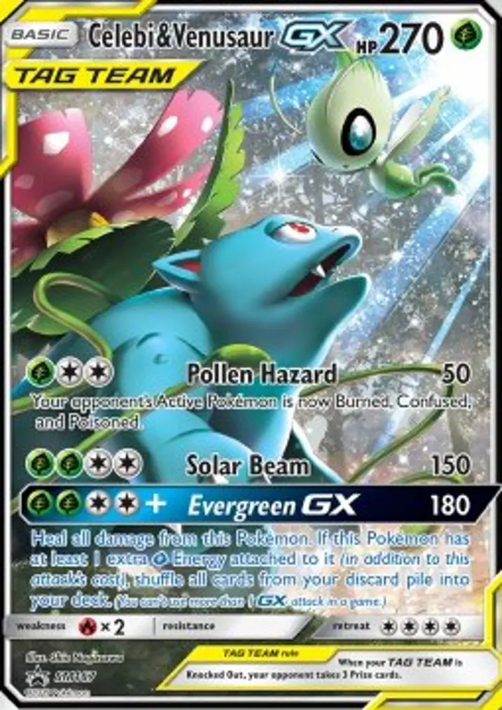 Celebi & Venusaur GX 