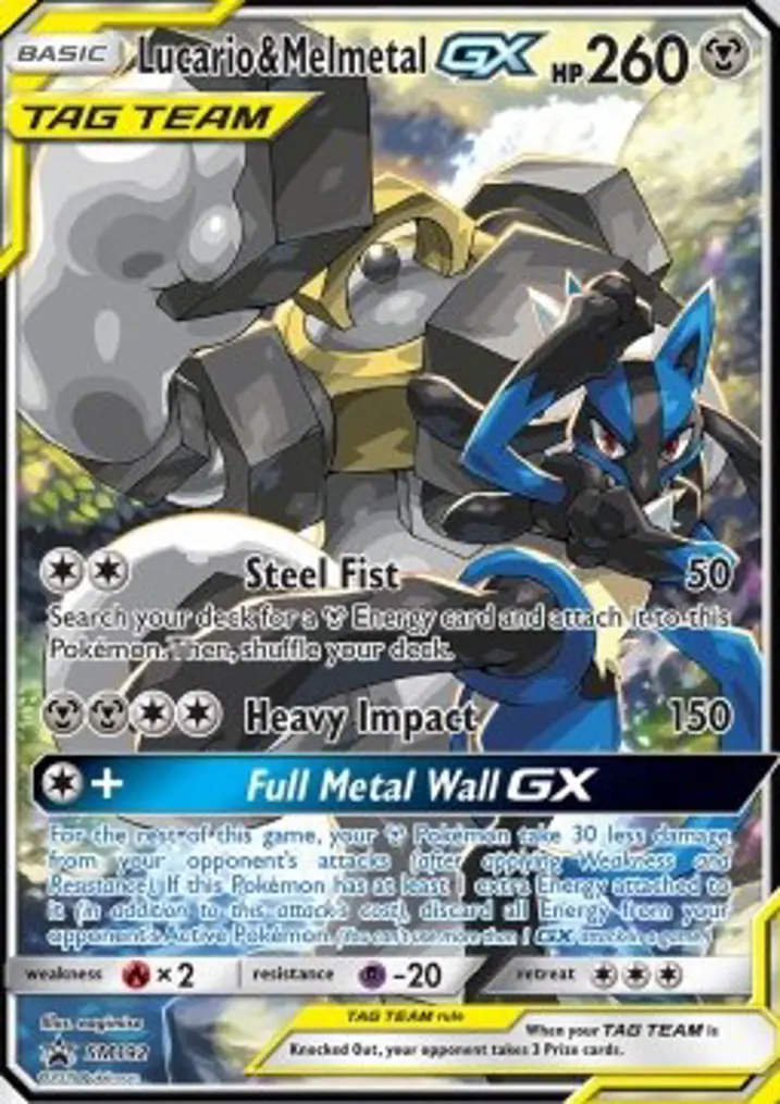 Lucario & Melmetal GX 