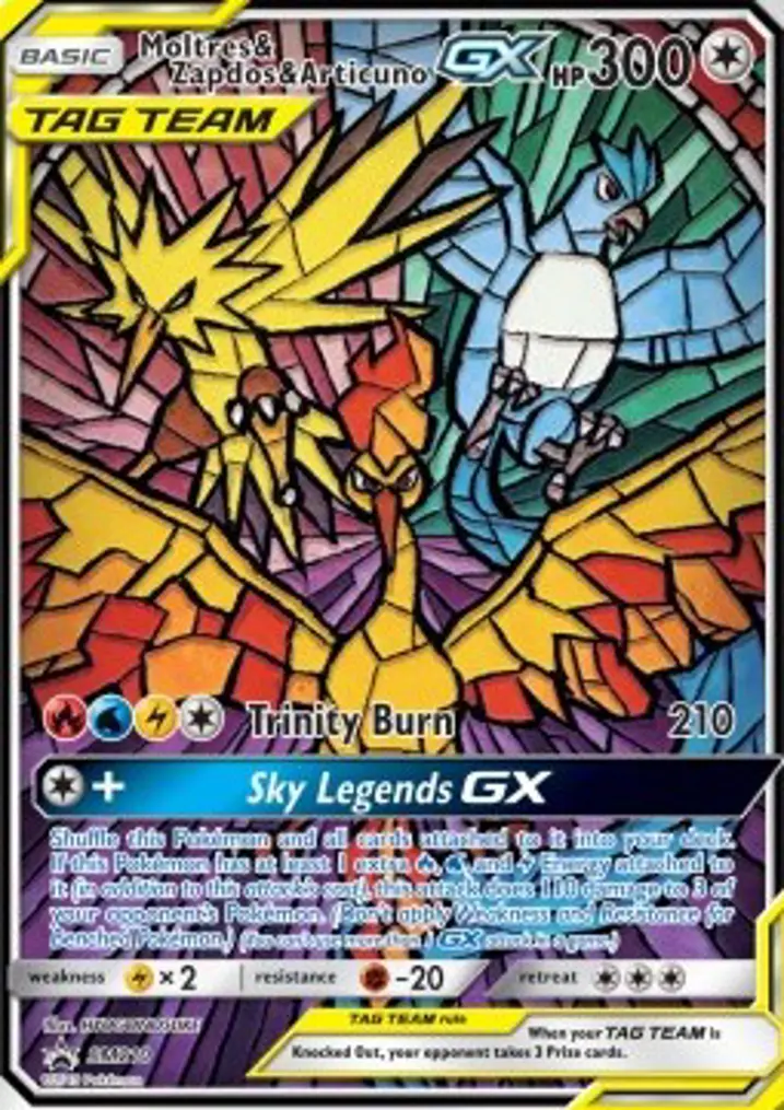 Moltres & Zapdos & Articuno GX 