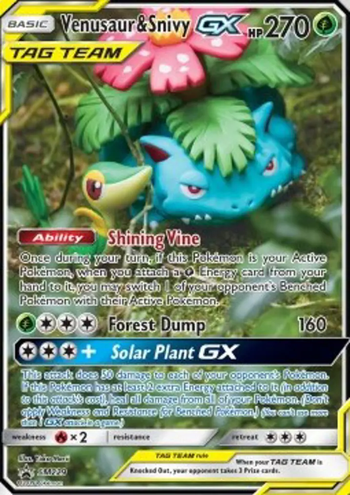 Venusaur & Snivy GX 
