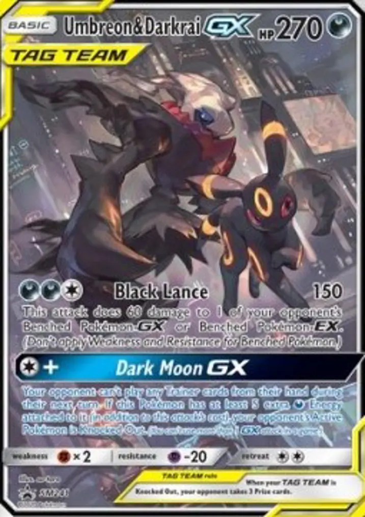 Umbreon & Darkrai GX 