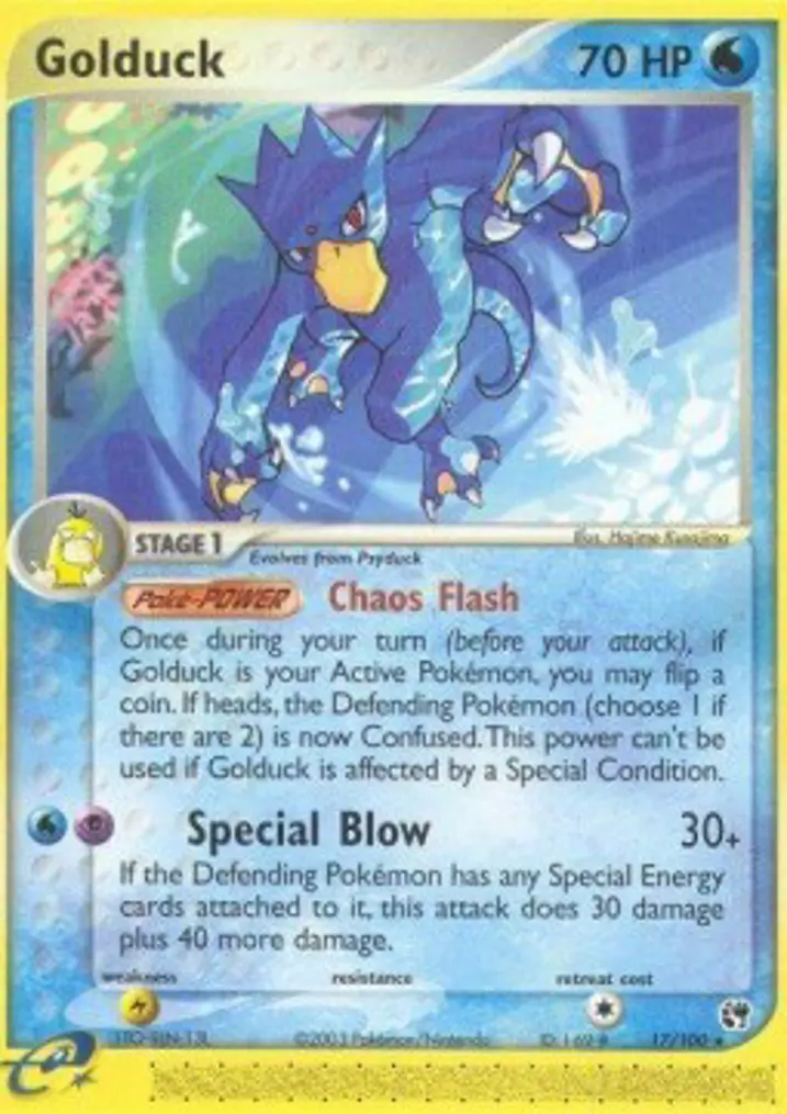Golduck  Single: Pokemon EX Sandstorm Einzelkarte