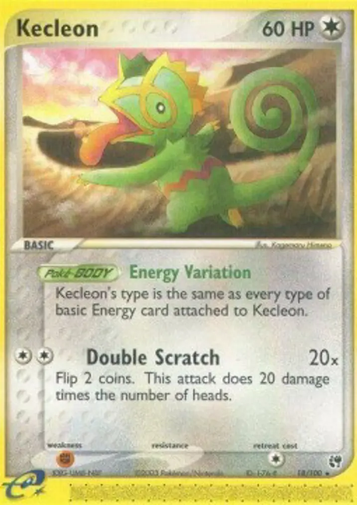 Kecleon  Single: Pokemon EX Sandstorm Einzelkarte