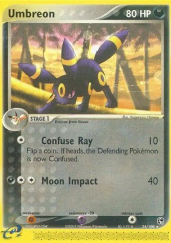 Umbreon  Single: Pokemon EX Sandstorm Einzelkarte