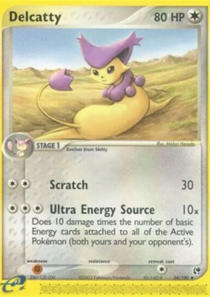 Delcatty  Single: Pokemon EX Sandstorm Einzelkarte