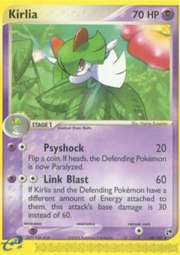 Kirlia  Single: Pokemon EX Sandstorm Einzelkarte