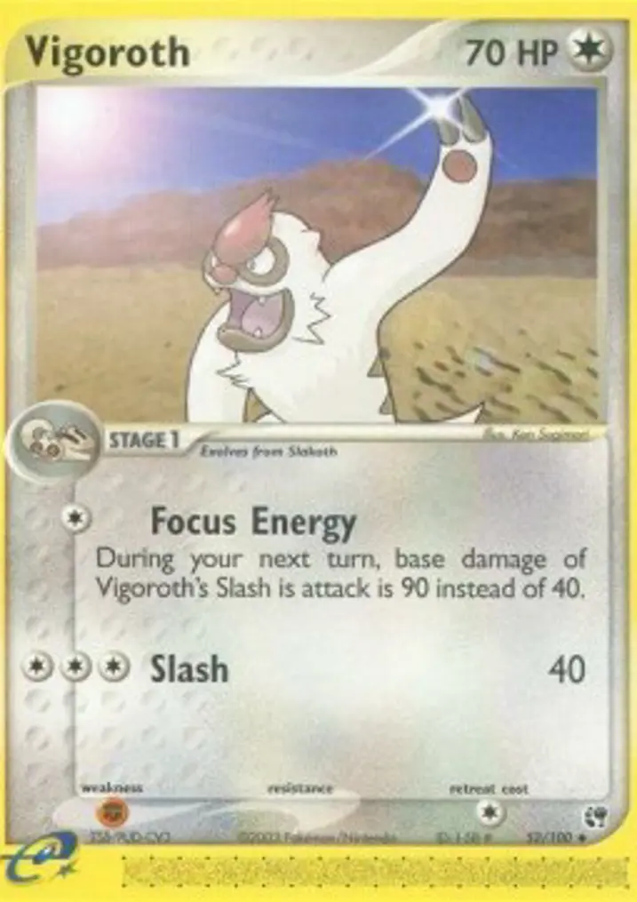 Vigoroth  Single: Pokemon EX Sandstorm Einzelkarte
