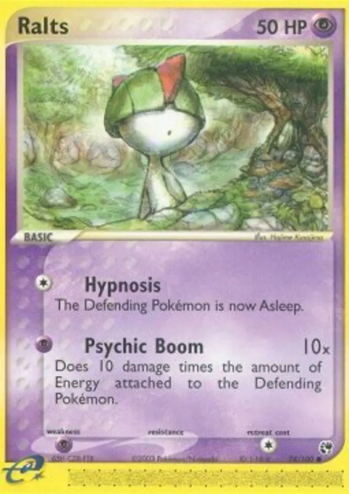 Ralts  Single: Pokemon EX Sandstorm Einzelkarte
