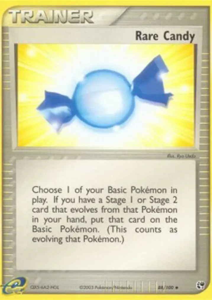 Rare Candy Single: Pokemon EX Sandstorm Einzelkarte
