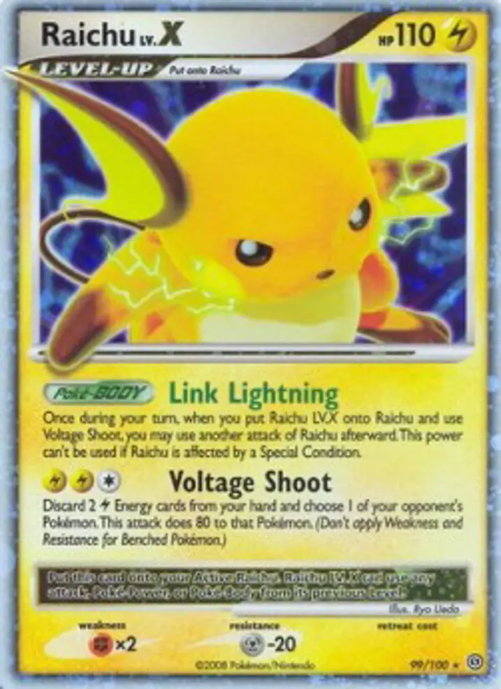 Raichu LV.X 