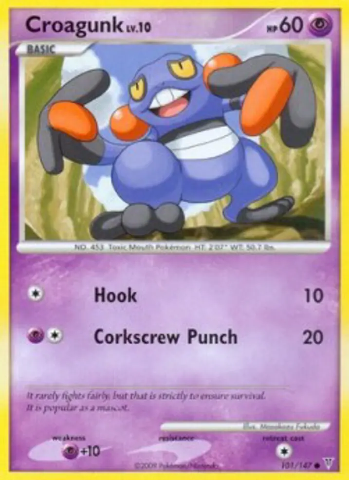 Croagunk Lv.10 